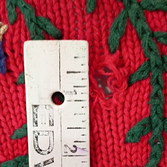 Paris Sports Club Storybook Knits Christmas Cardigan Sz S – Whimsical Vintage - Picture 14 of 15
